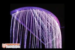 Фиброоптический душ полукруг премиум металл1