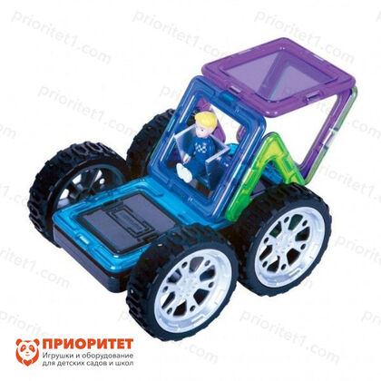 Конструктор Magformers магнитный Rally Kart Set Boy (8 деталей) 2_1