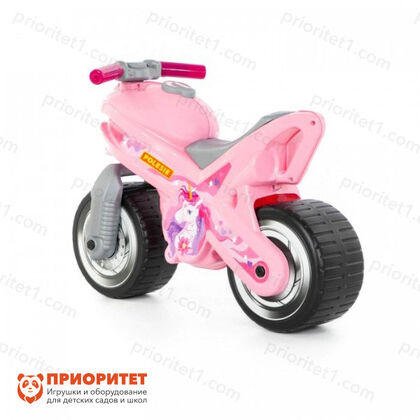 Каталка мотоцикл MX (розовый) 3