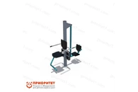 Уличный тренажер «Жим ногами и разгибание ног»