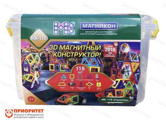 Конструктор Магникон МК-118 «Строитель» 5_1