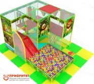 Детский игровой лабиринт «Тропики» (3,70х4,90х2,9 м)1