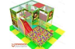 Детский игровой лабиринт «Тропики» (3,70х4,90х2,9 м)