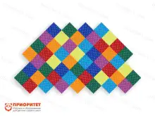 Настенная панель «Мега ромбы» (50 штук)1