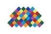 Настенная панель «Мега ромбы» (50 штук) для детей