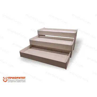 Кровать детская трехъярусная Сладкие сны 1_1