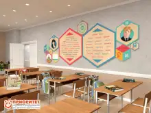 Набор информационно-методических панелей Русский язык. Литература 11 шт1