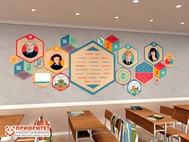 Набор информационно-методических панелей Русский язык. Литература 19 шт Набор информационно-методических панелей Русский язык. Литература 19 шт