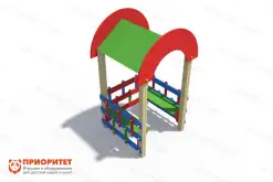 Домик для детской площадки «Ивушка»1