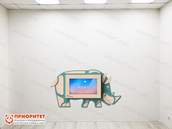 Декоративная сенсорная панель Носорог (32 дюйма) 2