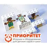 Пазлы на кубиках Hubelino Медведи, 12 кубиков1