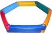 Пластиковая песочница из 6-ти элементов М