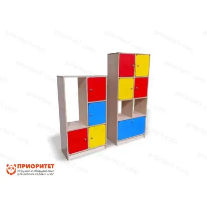 Модульные шкафы для учебных пособий Мой город_1