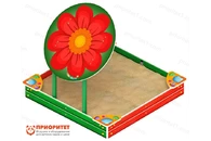 Песочница с навесом Цветок