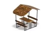 Столик с навесом Избушка 2