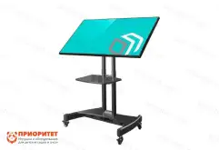 ONKRON TS 1350 черная мобильная стойка1