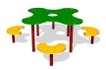 Детский столик Клякса