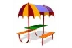 Детский столик с навесом Зонтик