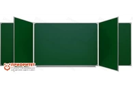 Пятиэлементная магнитная эмалированная школьная доска 3000х1000 (меловая)