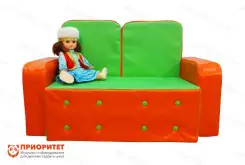 Детский бескаркасный диванчик «Машенька» для детского сада1