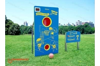 Спортивный соревновательный модуль Баскетбол (одинарный с сенсорными датчиками)