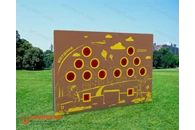 Спортивный соревновательный модуль Метание (двойной без сенсорных датчиков)