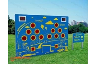 Спортивный соревновательный модуль Метание (двойной с сенсорными датчиками)