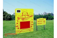 Спортивный соревновательный модуль Футбол (одинарный с сенсорными датчиками)