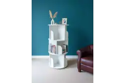 Полка для книг крутящаяся Нарния, белый1