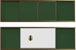 Комплект: раздвижная рельсовая система IGB1W + интерактивная панель 75 дюймов1