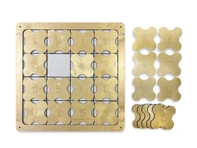 Настенная игра Пятнашки