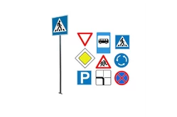 Знак дорожный стационарный1