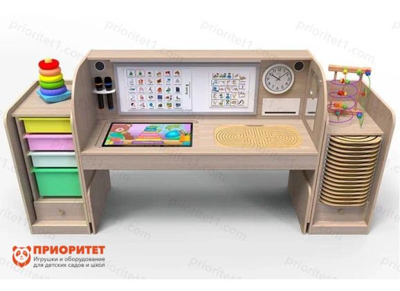 Профессиональный интерактивный стол для детей с РАС «AVKompleks PAC Maxi» 2_1