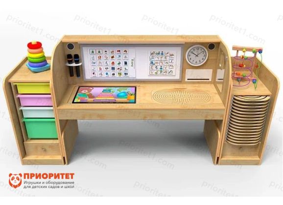 Профессиональный интерактивный стол для детей с РАС «AVKompleks PAC Maxi» 3_1