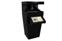 Напольная 3D пирамида с интерактивным экраном1