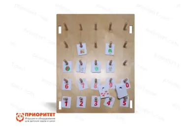 Тактильно-развивающая панель «Отличная память»