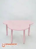 Стол детский «Облачко» розовый1