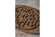 Балансировочная доска-лабиринт «Для ножек №1» покрытая маслом