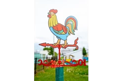 Флюгер «Красочный петушок малый»1