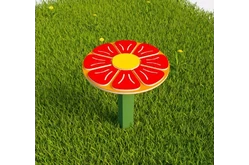 Уличный стол для игр и занятий «Цветок»1