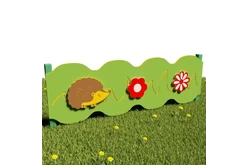 Забор «Ёжик на прогулке» (Модель 2)1