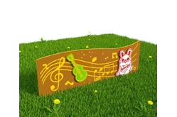 Забор «Музыкальные инструменты» (Модель 9)1