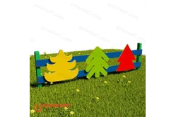 Забор «Хвойный лес»1