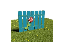 Забор «Цветочек» (Модель 1)1