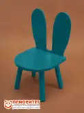 Детский стул «Ушки зайки» мятный1