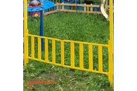 Калитки для групп и площадок из плоскоовальной трубы