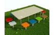 Стол для творчества «Большой прямоугольный стол со стульчиками» (1)_1