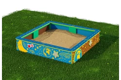 Комплект «Песочница с ПДД». Космос. 130х130х301