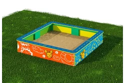 Комплект «Песочница с ПДД». Пчёлки. 250х250х301