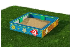 Комплект «Песочница с ПДД». Море. 200х200х301